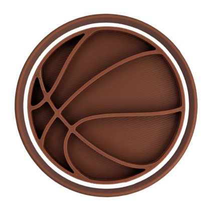 Vykrajovátko Basketbalový míč s razítkem