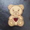 Medvídek se srdíčkem vykrajovátko na lineckéa a sušenky