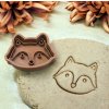 3D vykrajovátko Liška obličej – ideální pro zábavné pečení podzimních sušenek.