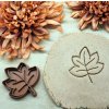 3D vykrajovátko List zaoblený – ideální pro podzimní tvoření sušenek a perníčků.