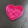 Originální plastová vykrajovačka pro zábavné Valentýnské pečení.