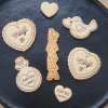 Vykrajovátko na svatbu a valentýna cukroví sušenky