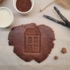 Vykrajovátko Domeček s razítkem – originální motiv pro vánoční sušenky a cukroví.