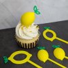Lemon cupcake zápich citron
