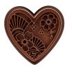 Vykrajovátko s razítkem Srdce s kytičkami