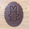 Vykrajovátko razítko králík 3D efekt tlapek