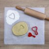 Detail vykrajovátka Klíč – kvalitní plastové vykrajovátko s razítkem, které přidá romantický nádech vašemu valentýnskému pečení.
