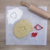 3D vykrajovátko s razítkem Srdce se šípem – ideální pro originální a kreativní valentýnské cukroví.