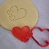 Tri srdce vykrajovátka sušenky a perníčky