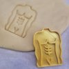 Plastové vykrajovátko Mužské torso – kreativní a originální nástroj na pečení sušenek s erotickým motivem, který potěší a překvapí.
