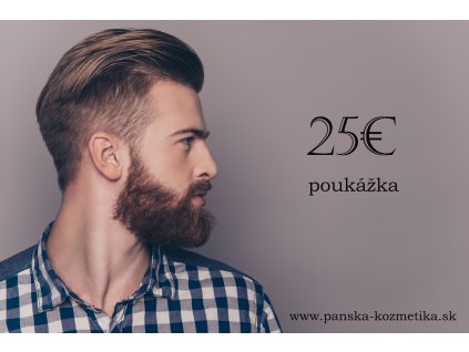 25€ poukážka