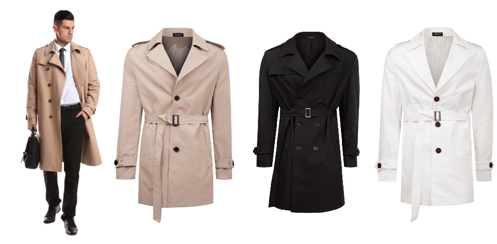 Nejnovější trendy v pánských trenčkotech a pláštích: Elegance v novém kabátě