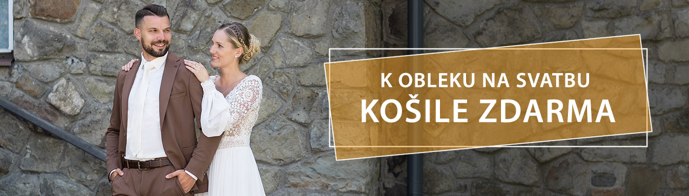 oblek na svatbu