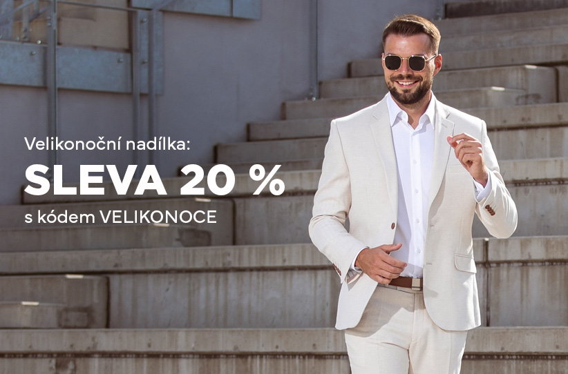 20 % na velikonoce