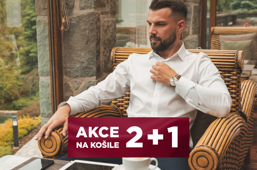 Akce 2+1 na košile