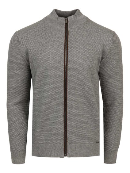 pánský šedý svetr