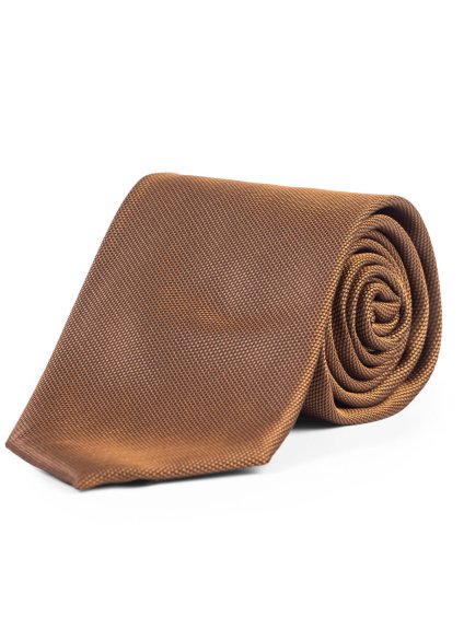 Kravata, hnědá