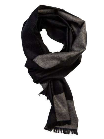 pánská zimní šála dvoubarevná