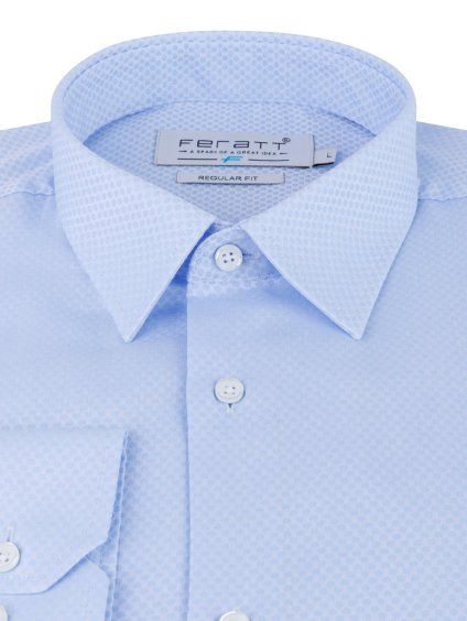 pánská modrá košile