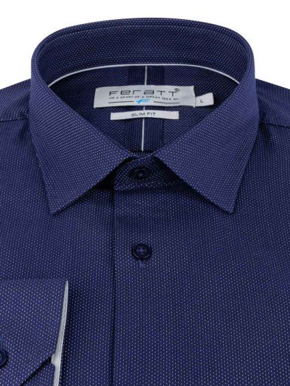 pánská modrá košile