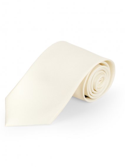 pábnská světlá smetanová kravata na svatbu Feratt