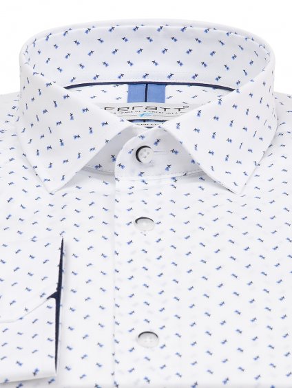 Pánská košile DANTE MODERN bílá (modrá)