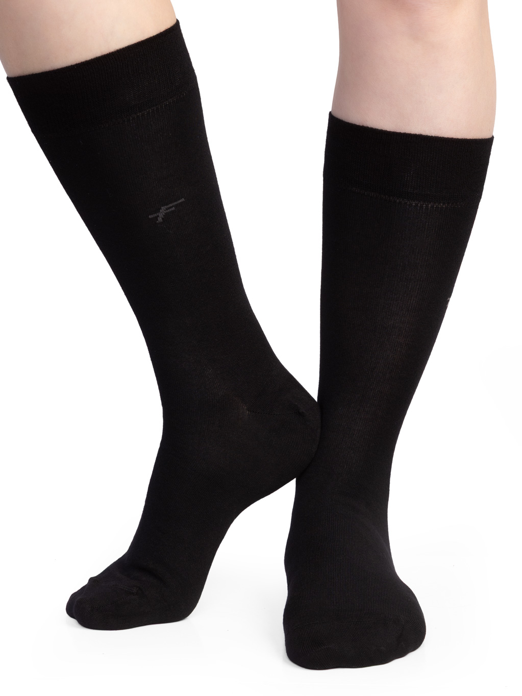 FERATT Pánské ponožky černé Velikost: 43-46