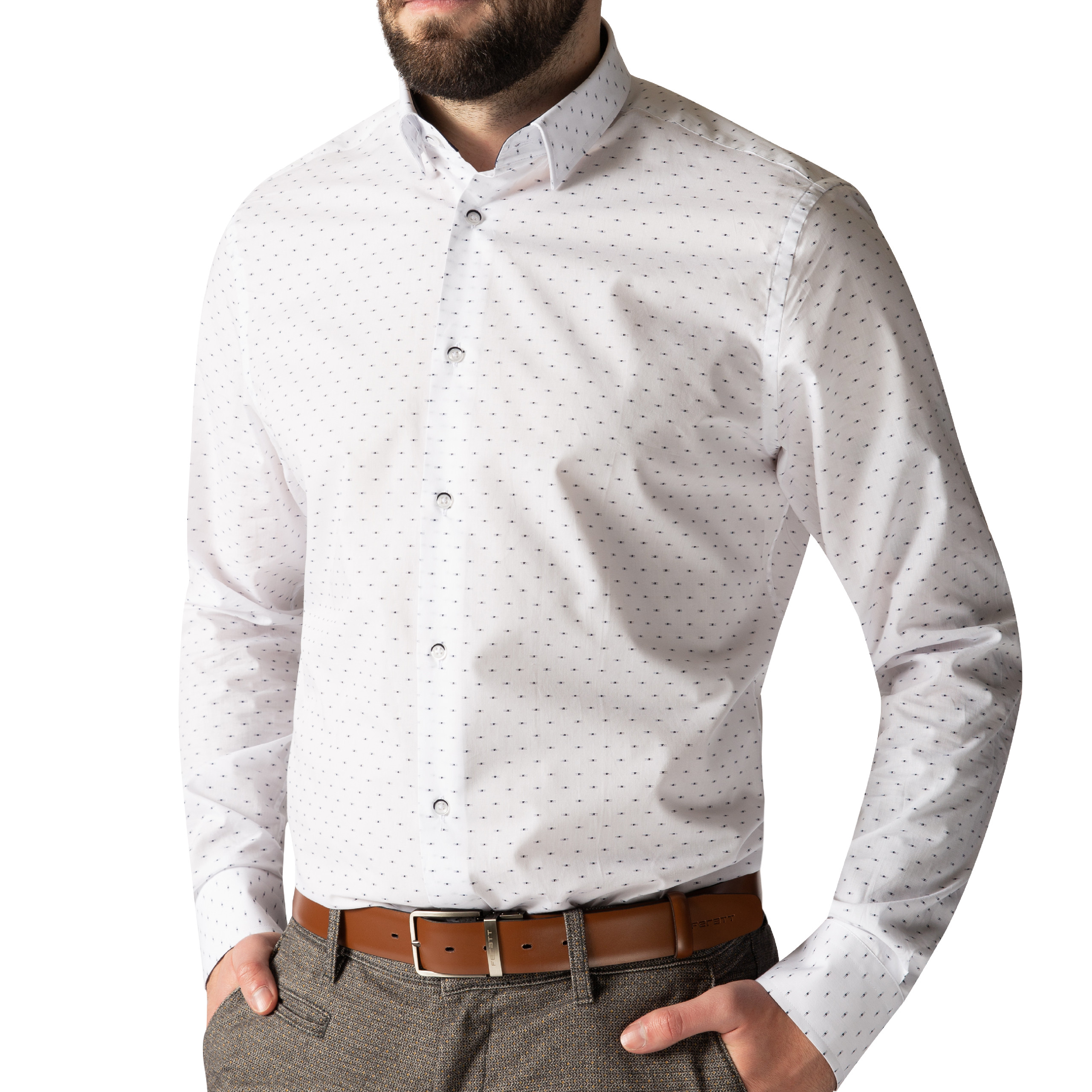 Pánská košile FERATT THE BOSS MODERN Velikost: S