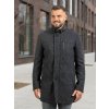 pánský šedý kabát