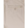 Pánské chino kalhoty béžové, zadní kapsa kalhot