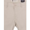 Pánské chino kalhoty béžové, poutka na pásek