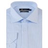 Pánská košile, světle modrá s jemnými proužky