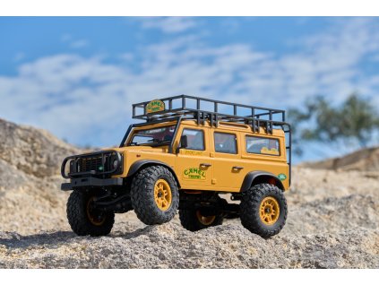 FMS fcx24m Land Rover Defender 110 Camel Trophy RC model RTR