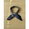 Hedvábný šátek | modrý - 50x50 cm - nový