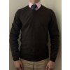 Bläck hnědý svetr ze 100% merino vlny – velikost M