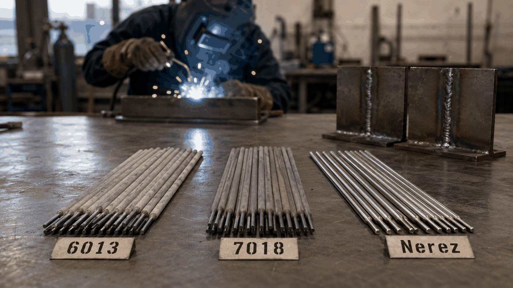 Elektrody 6013, 7018 a nerezové elektrody: kdy kterou použít