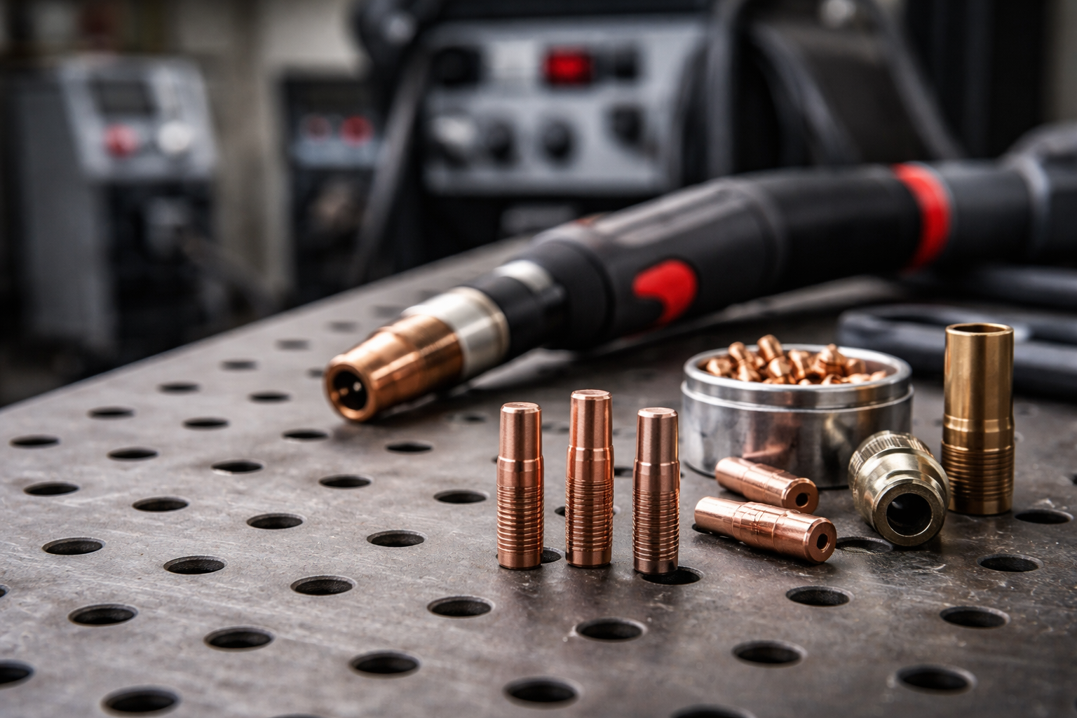 Ako vybrať prievlak (kontaktnú špičku) pre MIG