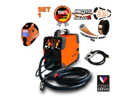 PANTERMAX® MIG210FALCO 2 invertorová zváračka MIG/MMA SET 1