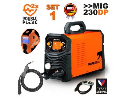 PANTERMAX® MIG230DP invertorová zváračka MIG/TIG/MMA SET1