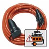 408 10 m predlzovaci kabel ip44 oranzovy prierez 2 5 mm2