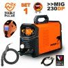 PANTERMAX® Zvárací invertor MIG230DP® SET1 (MIG/MMA/TIG)