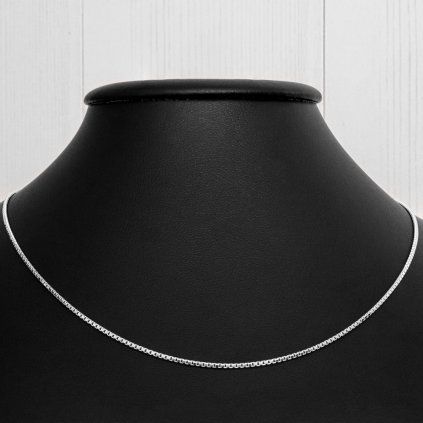 Stříbrný řetízek Venezie / Box chain
