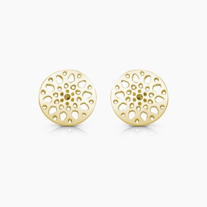 Ingrid zlaté náušnice šperky panthera leo