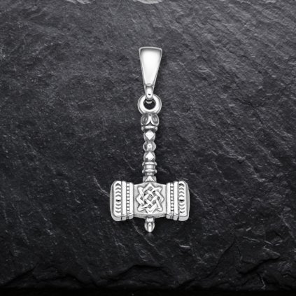 thorovo kladivo stříbrný přívěsek Galleon Bay 3