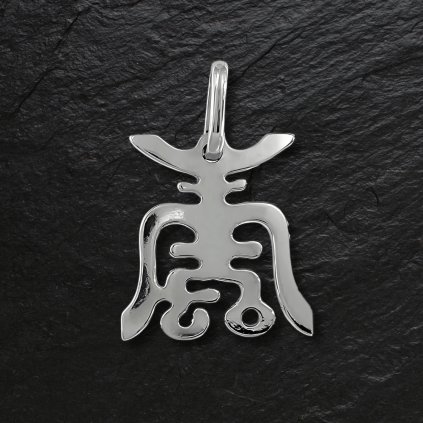 symbol dlouhověkosti stříbrný přívěsek Galleon Bay