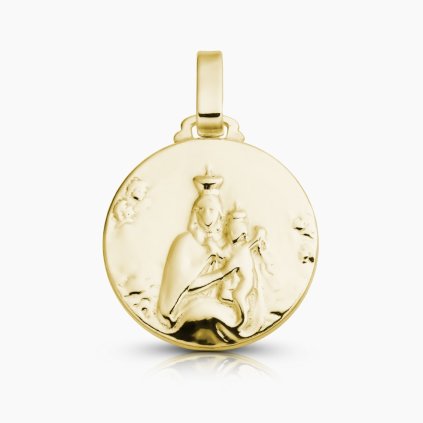 zlatý přívěsek Madonna s dítětem šperky panthera leo