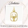 Bellatrix zlatý přívěsek znamení zvěrokruhu panthera leo cover