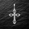 Stříbrný přívěsek Byzantský kříž