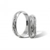 Stříbrné snubní prsteny Harry & Ginny (Velikost dámského prstenu 60, Velikost pánského prstenu 56)