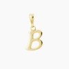 písmeno b větší zlatý přívěsek žluté zlato panthera leo